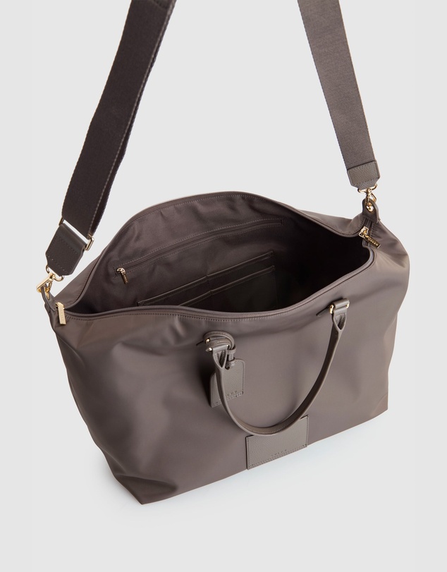 Evity - Noosa Leather Trim Travel Tote Bag