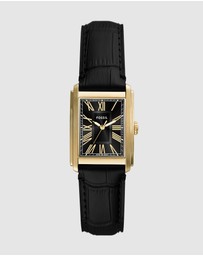 Fossil - Carraway Black Analogue Watch
