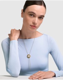 Furla - Miasfera Iconic Pearl Gold-Tone Long Necklace