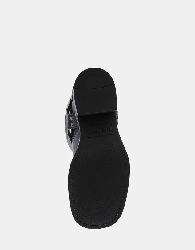 Steve Madden - Astor Black Leather Boots