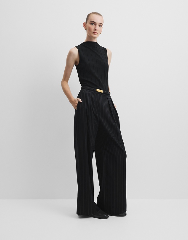 Country Road - Mock Neck Rib Tank