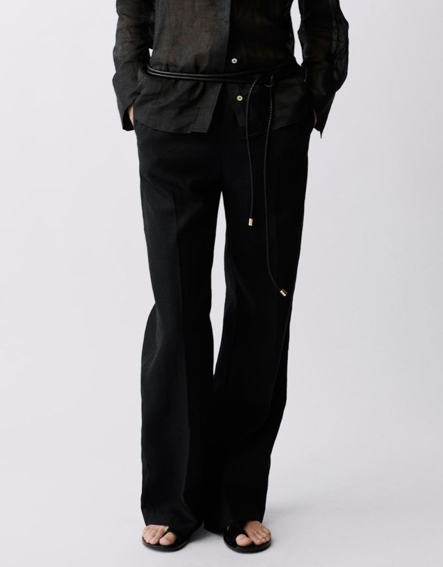 M.N.G - Alada Linen Trousers