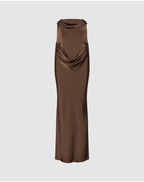 ROTATE - Corsage Long Dress