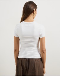 Atmos&Here - Delilah Gathered T-Shirt