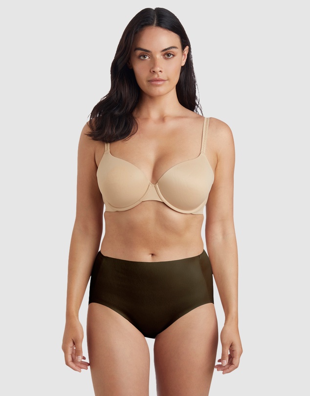 Naomi & Nicole - Light Shaping High Waist Everyday Shapewear Brief (Pack of 2)