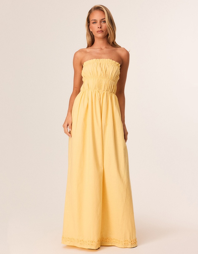 SNDYS - Ines Strapless Maxi Dress