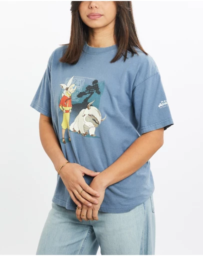 Vintage by The Real Deal - Pre Loved - Vintage Avatar The Last Airbender Cartoon Tee