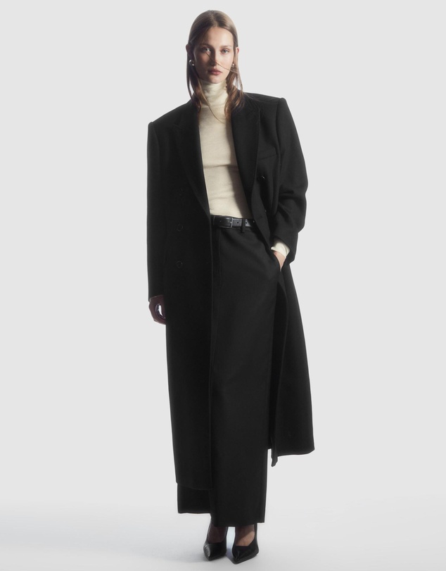 COS - Wool Column Maxi Skirt