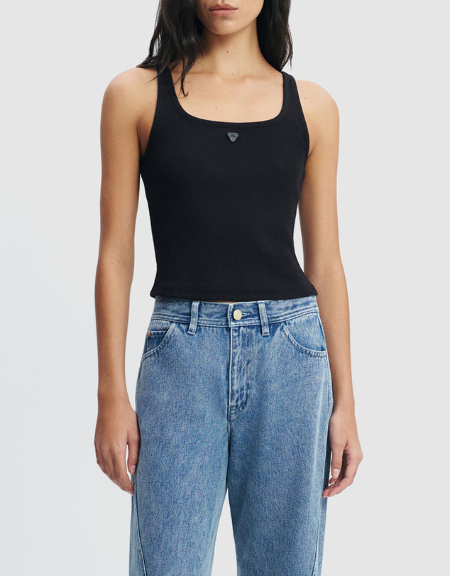 Aje Studio - Cowrie Square Neck Tank