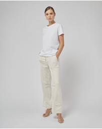 DRICOPER DENIM - Kara Cream Tencel Pants