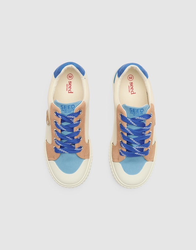 Seed Heritage - Colourblock Tennis Sneaker