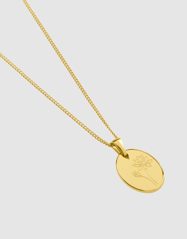 Pastiche - July Birth Flower Necklace