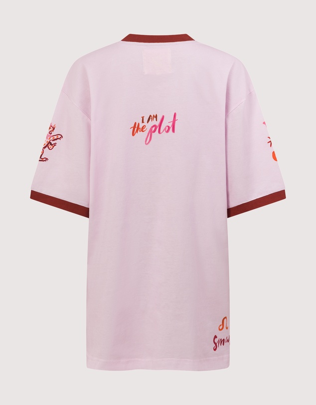 The Somewhere Co - Leo Astrology Oversized Tee