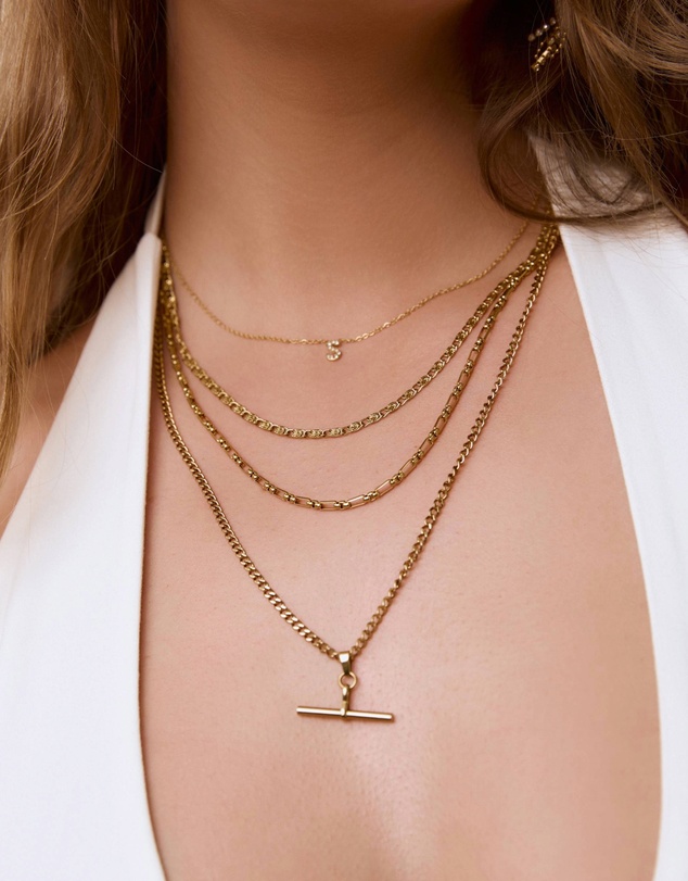 Arms Of Eve - Dragon Gold Chain Necklace