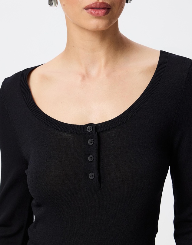 Tussah - Freya Fine Knit Long Sleeve Top
