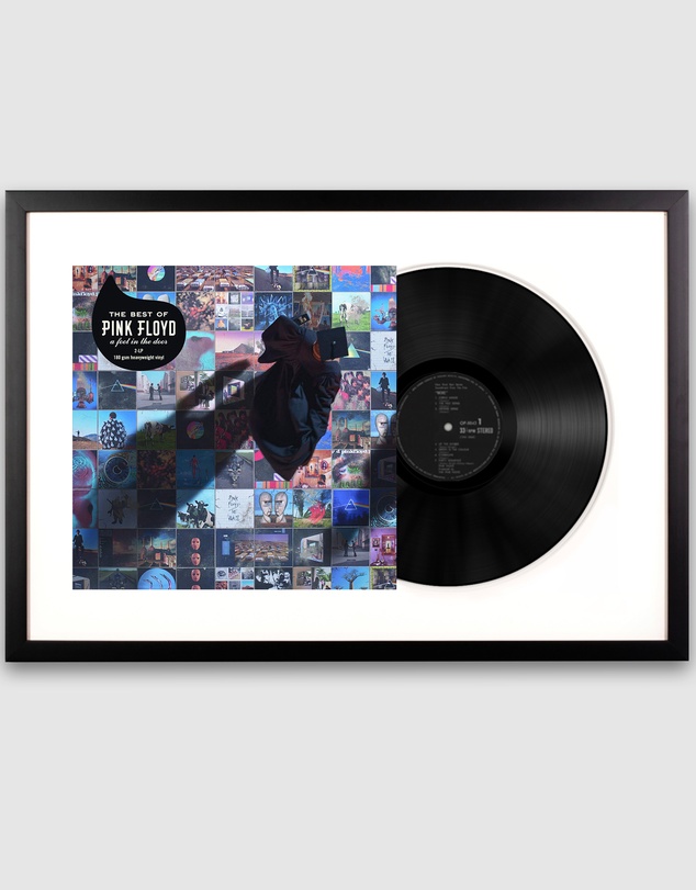 iWorld - Framed Pink Floyd the Best of Pink Floyd: A Foot in The Door Vinyl Album Art