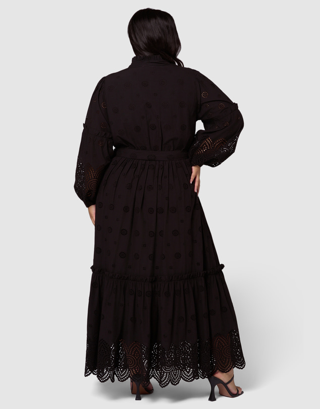 Something 4 Olivia - Azura Broderie Maxi Dress