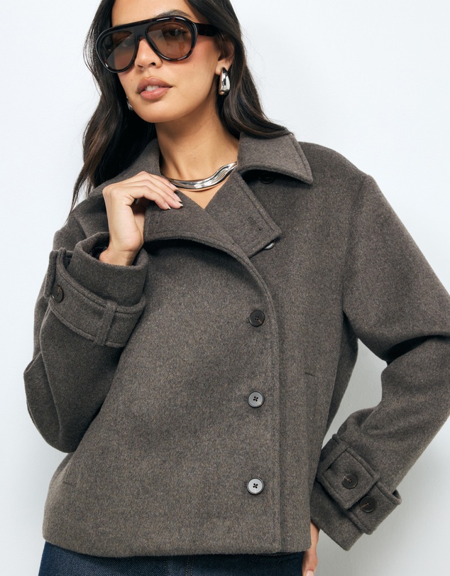 AERE - Sofia Wool Blend Jacket
