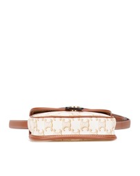 Pre-Loved by Azura Reborn - Pre-Loved Mini Triomphe Coated Canvas Besace Crossbody