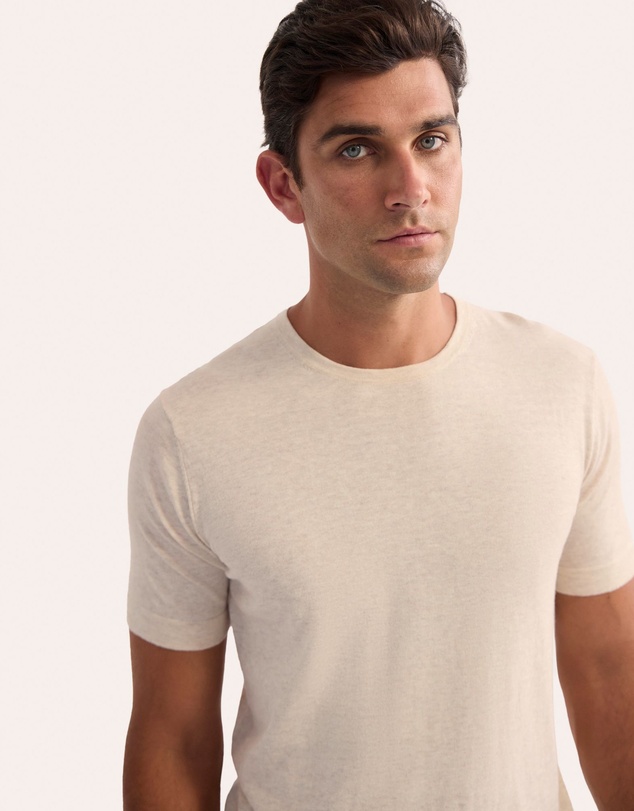 Oxford - Theodore Crew Neck Knitted T-Shirt