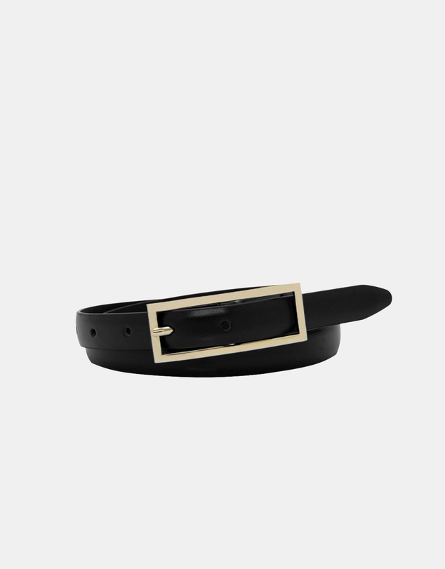 Buckle - Harper. Australian Made Classic Leather Belt. 19mm width.