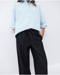 UNISON - Denim Pull On Pant
