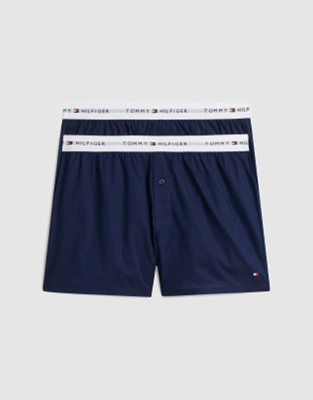 Tommy Hilfiger - 2-Pack Signature Logo Woven Boxer Shorts