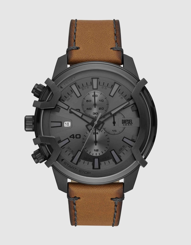 Diesel - Diesel Griffed Brown Watch DZ4569