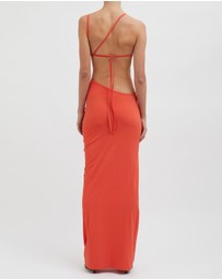 Christopher Esber - Crystal Cutaway Lycra Dress