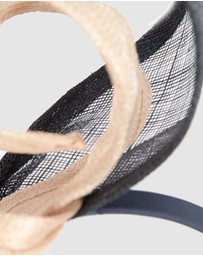 Max Alexander - Sculptured Sinamay Fascinator Headband