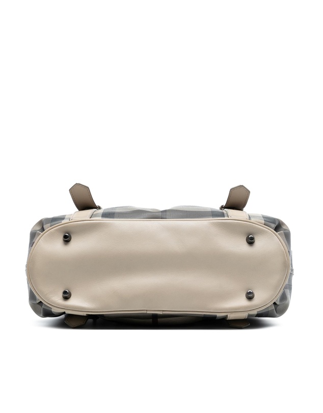 Pre-Loved by Azura Reborn - Pre-Loved Small Smoke Check Coated Canvas Northfield Satchel