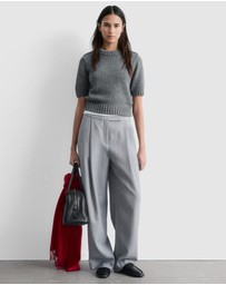 & Other Stories - Wool-Blend Tailored Trousers