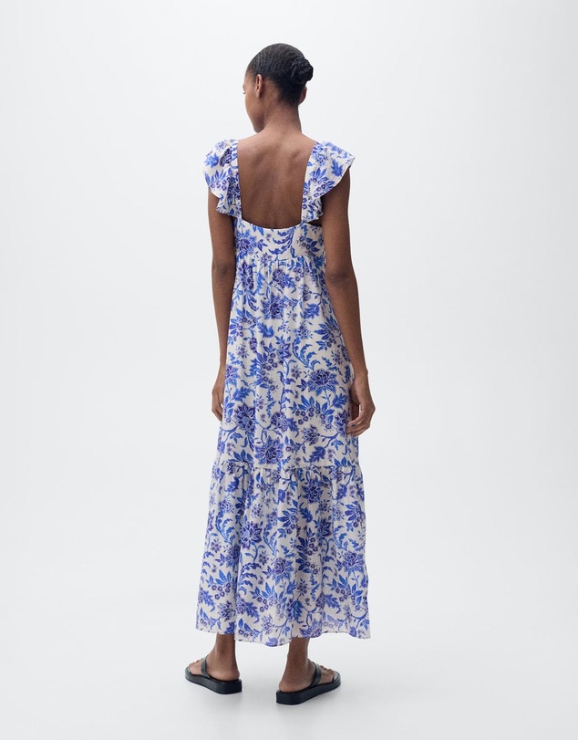 M.N.G - Ramona Ruffled Floral Print Dress