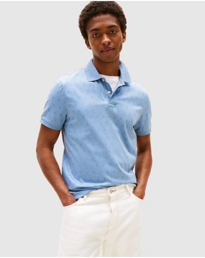 Tommy Hilfiger - Print Interlock Polo