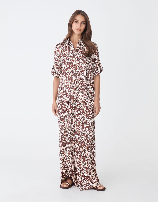 Forcast - Zuhara Roll Cuff Shirt