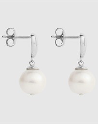 Najo - Islander Silver Pearl Earring