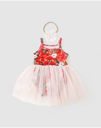 WITH LOVE FOR KIDS - Tutu Onesie & Headband Set - Babies