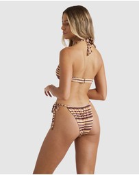 Billabong - Womens Beach Waves Skimpy Coverage Bikini Bottoms