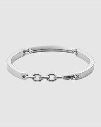 Diesel - Steel Silver-Tone Bracelet