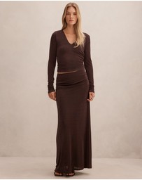 Forever New - Arabella V-Neck Ruched Top