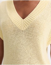 Sportscraft - Josie Tape Yarn V Neck Tank