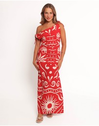 Petal & Pup - Brigid Midi Dress - Sunburst