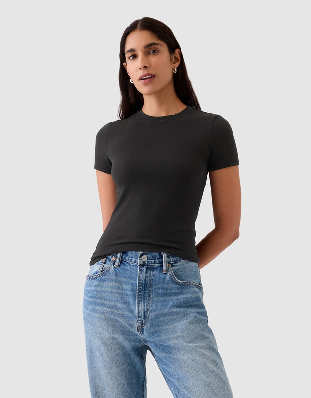 GAP - SS Closeknit Crew Top