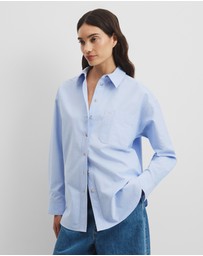 Country Road - Oversized Australian Cotton Oxford Shirt