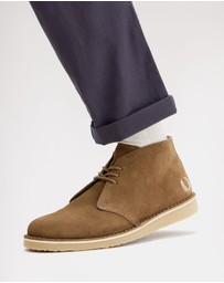 Fred Perry - Hawley Suede Low Cut Boots - Unisex