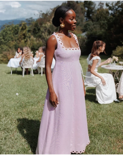 Petal & Pup - Jetta Midi Dress - Lavender