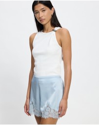 Reformation - Fern Satin Shorts