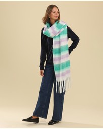 Morgan & Taylor - Jenna Chunky Striped Scarf 