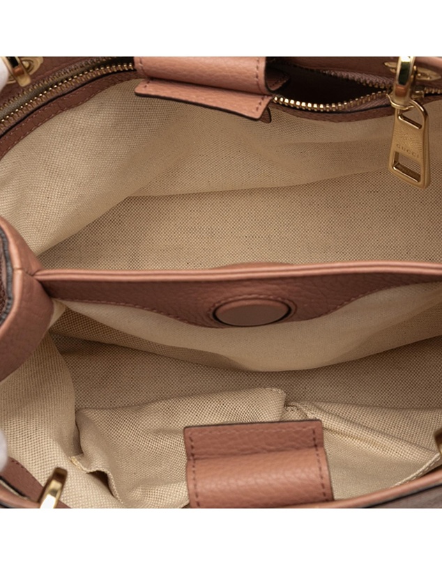 Pre-Loved by Azura Reborn - Pre-Loved Small Calfskin Bamboo Shopper Satchel