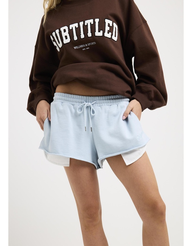 Subtitled - Aloha Cropped Fleece Shorts